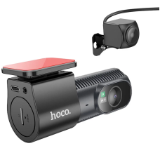 Відеореєстратор Hoco DV8 2K display hidden driving recorder (with rear camera) Black (1 колір)