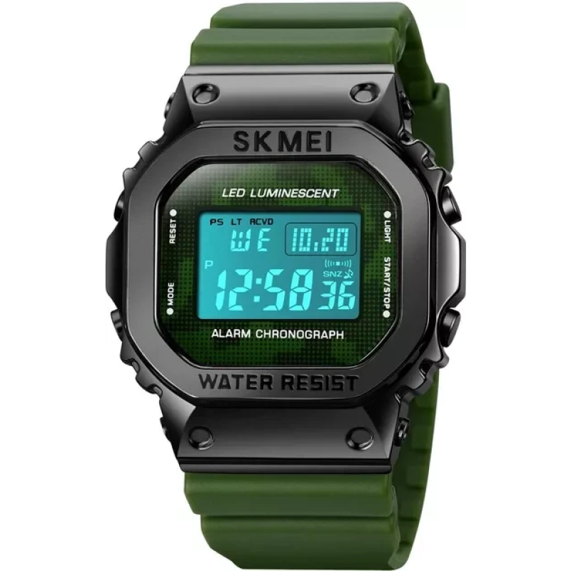 Годинник наручний 1851AG SKMEI, ARMY GREEN Годинник наручний 1851AG SKMEI, ARMY GREEN