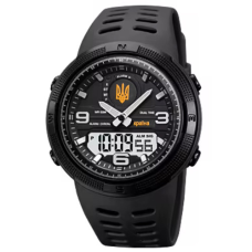Годинник наручний 5561/1655BKWT SKMEI, BLACK-WHITE, UKRAINE