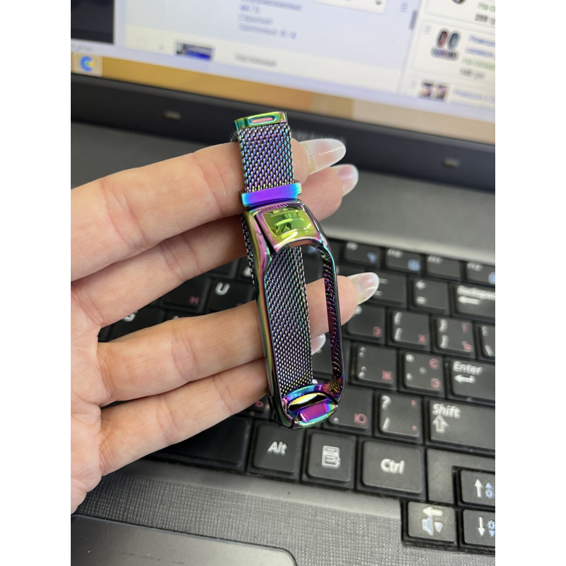 Міланська Петля Mi Band 4 (Сяоми Мі Бенд 4) хомелеон Міланська Петля Mi Band 4 (Сяоми Мі Бенд 4) хомелеон