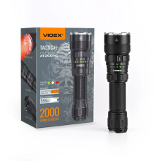Тактичний світлодіодний ліхтарик VIDEX VLF-AT255RG 2000 Lm 5000 K