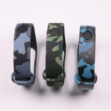 Ремінець до браслету фітнес-трекеру Mi Band 3/4 силікон камуфляж