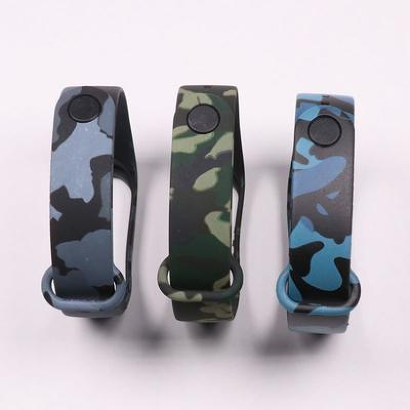 Ремінець до браслету фітнес-трекеру Mi Band 3/4 силікон камуфляж Ремінець до браслету фітнес-трекеру Mi Band 3/4 силікон камуфляж