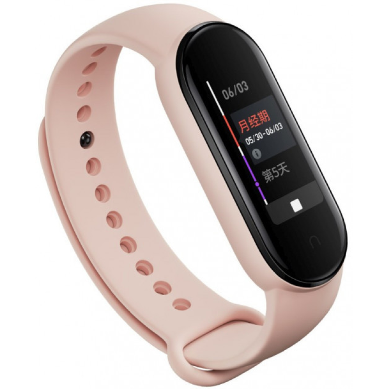 Ремінець до браслету фітнес-трекеру Mi Band 3/4 силікон пудра Ремінець до браслету фітнес-трекеру Mi Band 3/4 силікон пудра