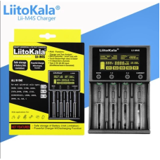 Зарядний пристрій LiitoKala Lii-M4S/ ААА/ A/ 14500/ 16340/ 18350/ 18650/ 26650