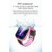 Детские Смарт-часы с GPS Smart KID-04 Розовые с фиолетовым