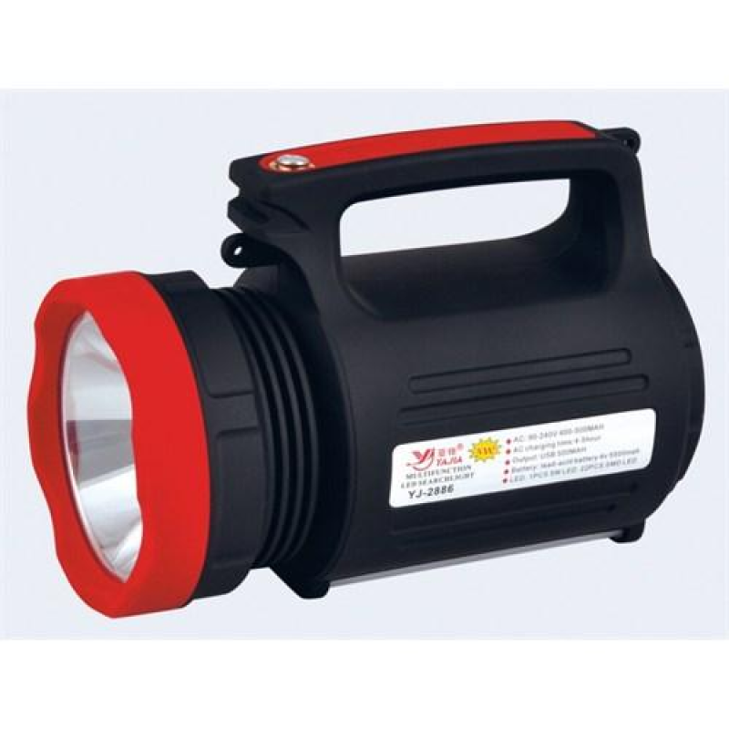 Ліхтар ручний Yajia YJ-2895U, 5W+20SMD, power bank