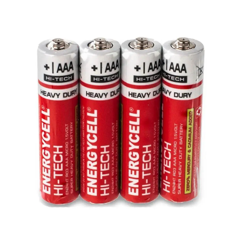 Батарейки Energycell hi-tech AAA 1 шт