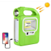 Світлодіодний ліхтар кемпінг на сонячній батареї EASY POWER EP-038A 2LED+COB, Power Bank, 2 шт АКБ 18650