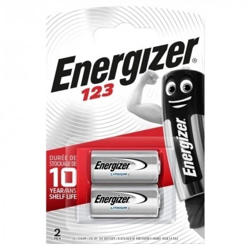 Батарейки Energizer 123 Lithium 1 шт