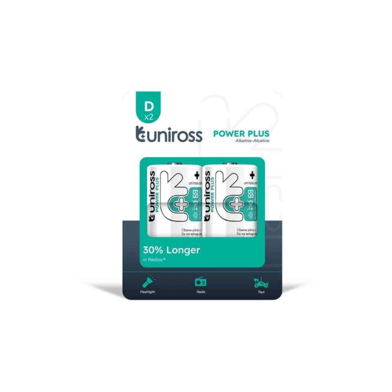 Батарейки Uniross LR20 1.5V 1 шт Батарейки Uniross LR20 1.5V 1 шт