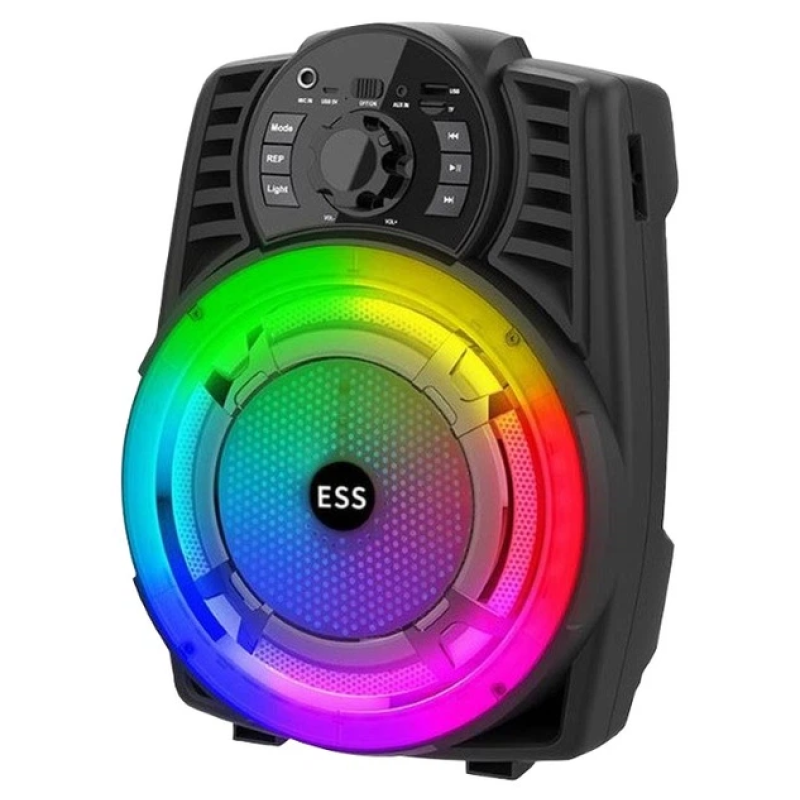 Колонка ESS-801 з мікрофоном і пультом, портативна Bluetooth колонка