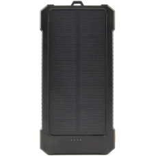 Повербанк Gembird 10000 mAh QC 18W+PD 20W Black (PB10-SOLAR-1)