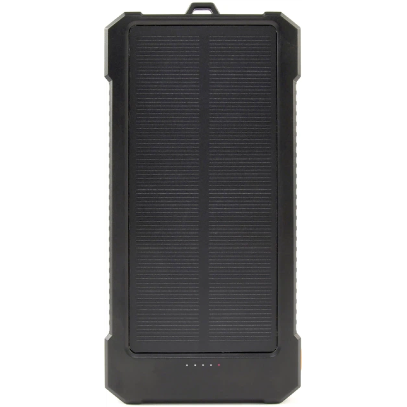 Повербанк Gembird 10000 mAh QC 18W+PD 20W Black (PB10-SOLAR-1)