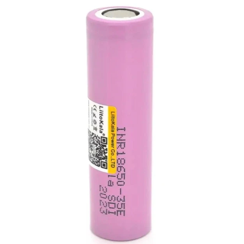 Акумулятор літій-іонний 18650 LiitoKala 35E 3500mAh 3.7V (без захисту) Акумулятор літій-іонний 18650 LiitoKala 35E 3500mAh 3.7V (без захисту)