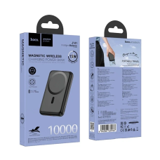 Павербанк зі швидкою 20W та безпровідною зарядкою MagSafe 10000mAh HOCO J141 |1Type-C, PD20W| Чорний