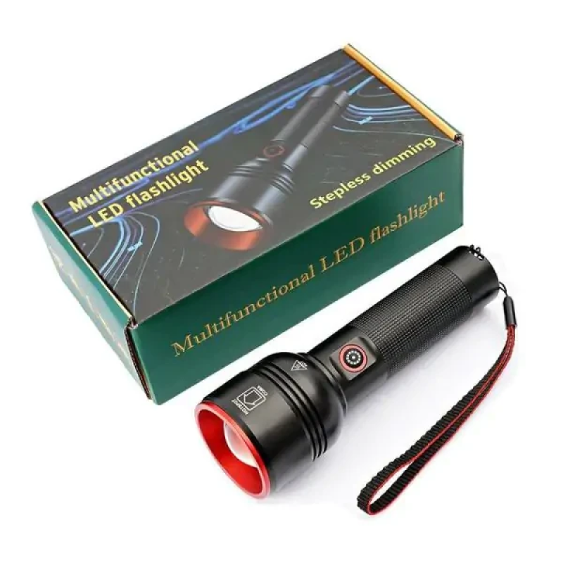 Ліхтар ручний WS-5572-TG (1*18650, Type-C, Zoom) 1 режим